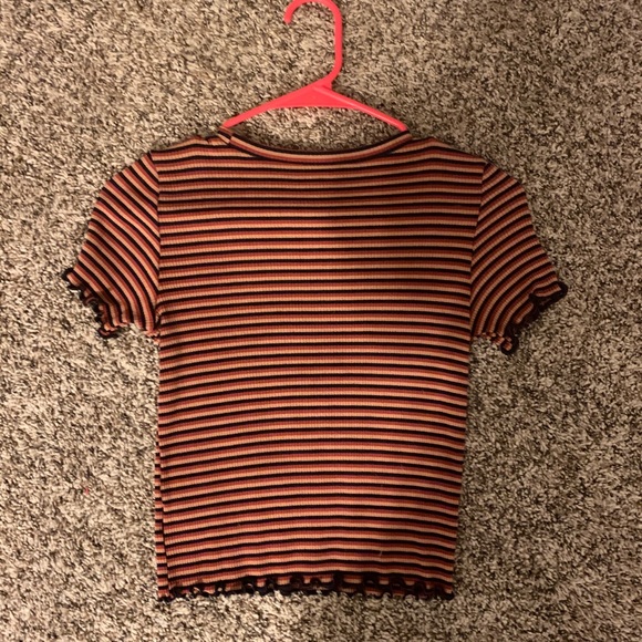 SOLD American Eagle Striped Top - Picture 2 of 2